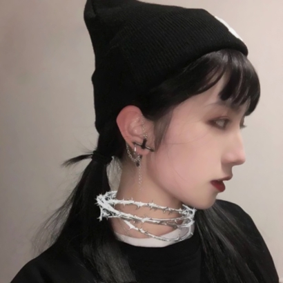 冷淡拽酷腹黑真人女生头像 女生头像 第3张