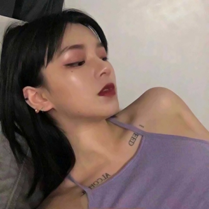 冷淡拽酷腹黑真人女生头像 女生头像 第34张