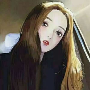 手绘气质女生微信头像 女生头像 第16张