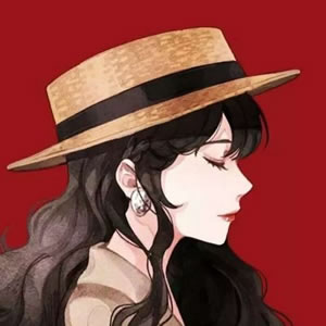 手绘气质女生微信头像 女生头像 第11张