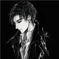 黑白动漫禁欲头像男生 男生头像 第12张