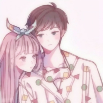 动漫男女主角情侣头像一左一右配对合集 情侣头像 第12张
