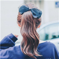 马尾辫女生头像 女生头像 第15张