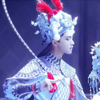 qq头像古风唯美情侣一对两张 情侣头像 第19张