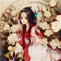唯美古风女子手绘头像 女生头像 第11张