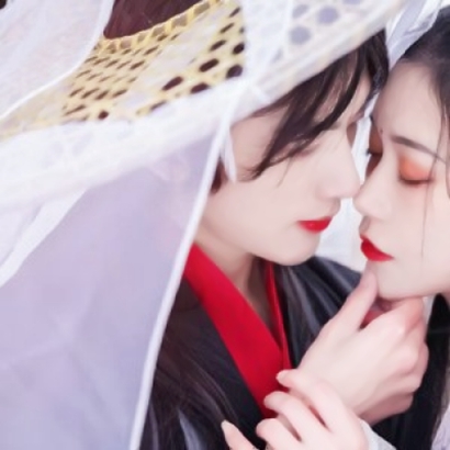 qq头像古风唯美情侣一对两张 情侣头像 第7张