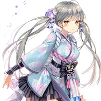和服动漫女生头像 女生头像 第13张