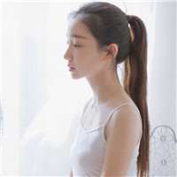 马尾辫女生头像 女生头像 第19张