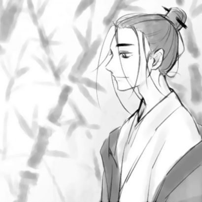 动漫男生头像黑白伤感 男生头像 第12张