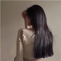 qq女生头像背影侧脸 女生头像 第4张