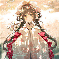 唯美古风女子手绘头像 女生头像 第9张