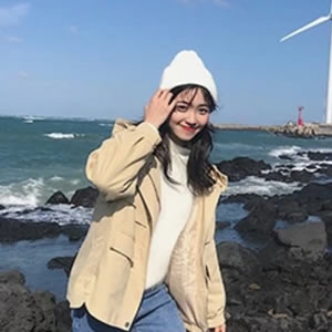 真人女生海边头像合集