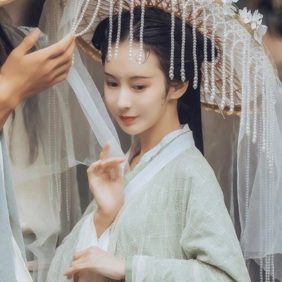 qq头像古风唯美情侣一对两张 情侣头像 第16张