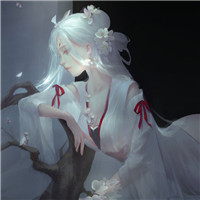 唯美古风女子手绘头像 女生头像 第12张