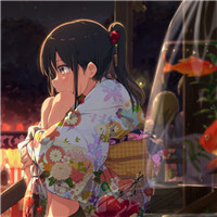 和服动漫女生头像 女生头像 第3张