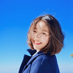 蓝色小清新女生头像｜干净治愈