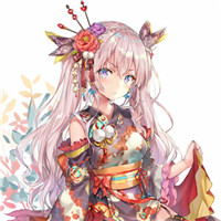 和服动漫女生头像 女生头像 第15张