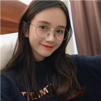 戴眼镜可爱呆萌女生头像 女生头像 第11张