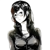 二次元戴眼镜女生头像 女生头像 第15张