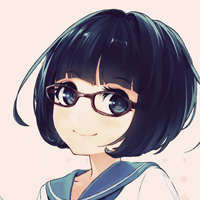 动漫头像戴眼镜女生头像 女生头像 第14张