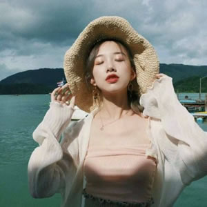 微信头像女海边图像 女生头像 第11张