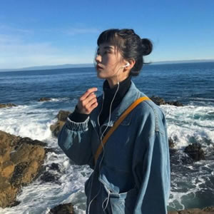 微信头像女海边图像 女生头像 第6张