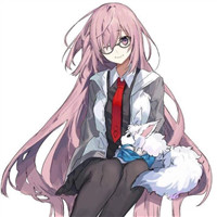 二次元戴眼镜女生头像 女生头像 第7张