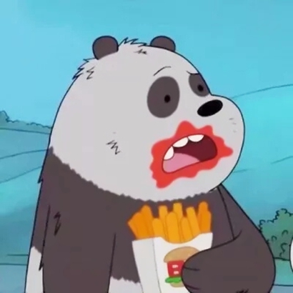 可爱卡通情侣头像一左一右