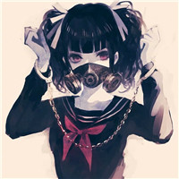 二次元双马尾头像 女生头像 第5张
