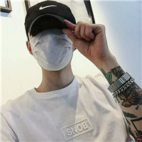 男生头像戴帽子遮脸 男生头像 第3张