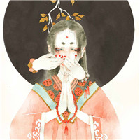 古风女生头像气质漫画 女生头像 第4张