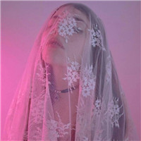 qq头像女生戴头纱 女生头像 第12张