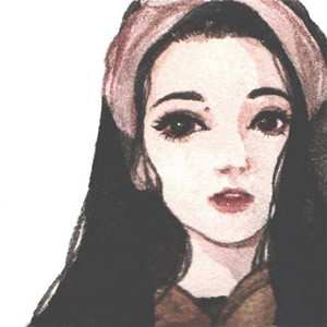 唯美手绘头像女生 女生头像 第4张