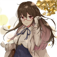 二次元戴眼镜女生头像 女生头像 第19张