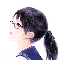 动漫头像戴眼镜女生头像 女生头像 第8张