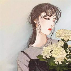 唯美手绘头像女生 女生头像 第6张