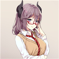 二次元戴眼镜女生头像 女生头像 第18张