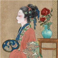 古风女生头像气质漫画 女生头像 第3张