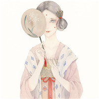 古风女生头像气质漫画 女生头像 第7张