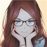 二次元戴眼镜女生头像 女生头像 第2张