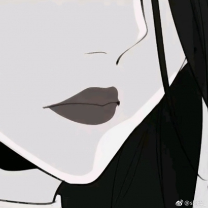女生动漫嘴部头像图片大全 女生头像 第9张