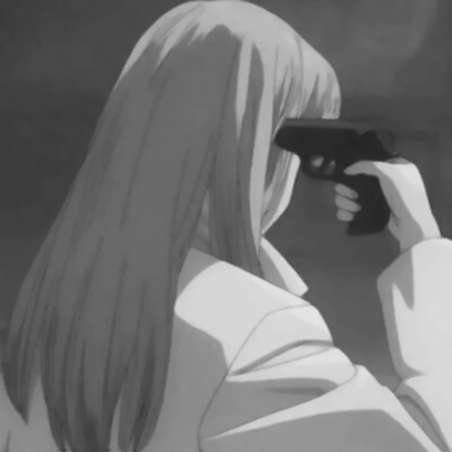 二元次黑暗系少女生头像 女生头像 第9张