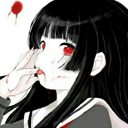 二元次黑暗系少女生头像 女生头像 第5张