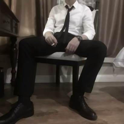 衬衫情侣头像一男一女 情侣头像 第18张
