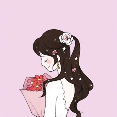 文艺微信头像女生手绘 女生头像 第19张