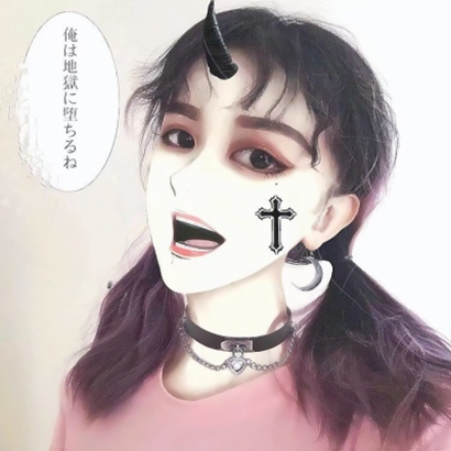 真人非主流女生头像图片 女生头像 第17张
