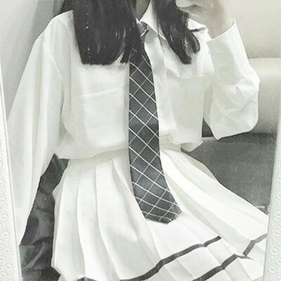 衬衫情侣头像一男一女 情侣头像 第2张