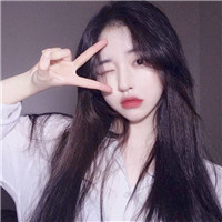 可爱比剪刀手美女生头像
