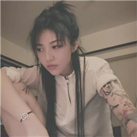 花臂社会女生头像