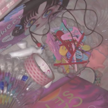 小仙女粉色壁纸背景头像 其它头像 第2张